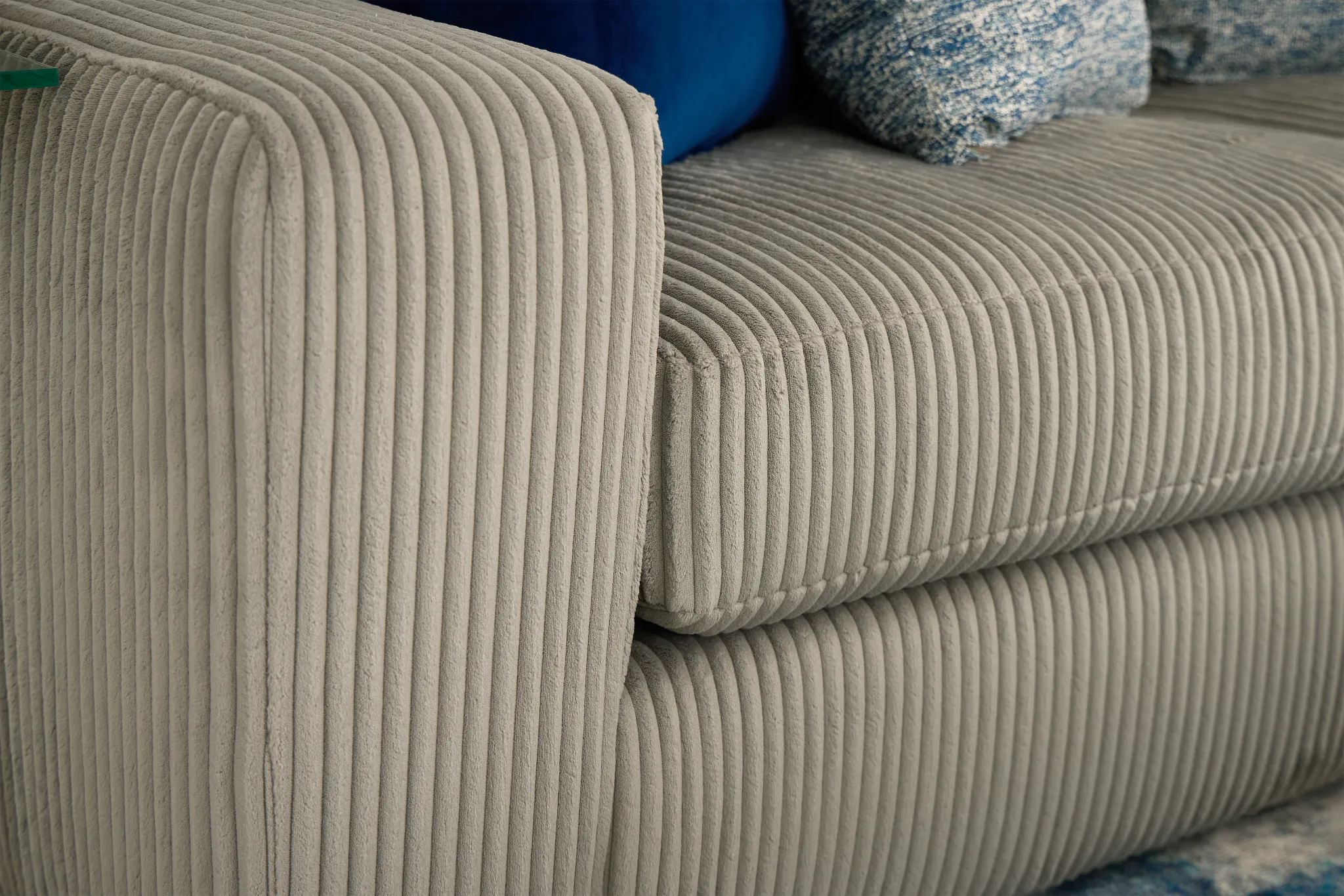 Charlie Gray Fabric Sofa