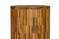 Haven Mid Tone Teak Round End Table