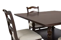 Savannah Dark Tone High Table & 4 Barstools