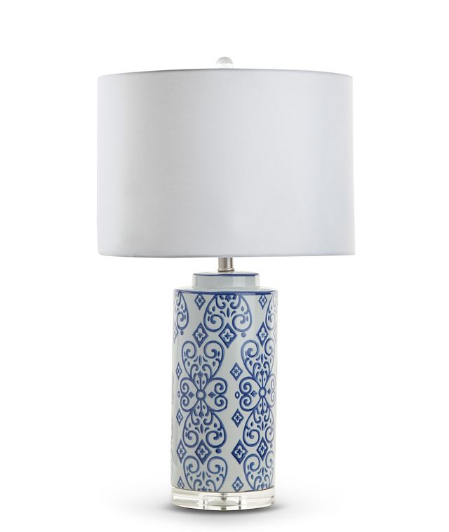 Carisa Blue Table Lamp (1)