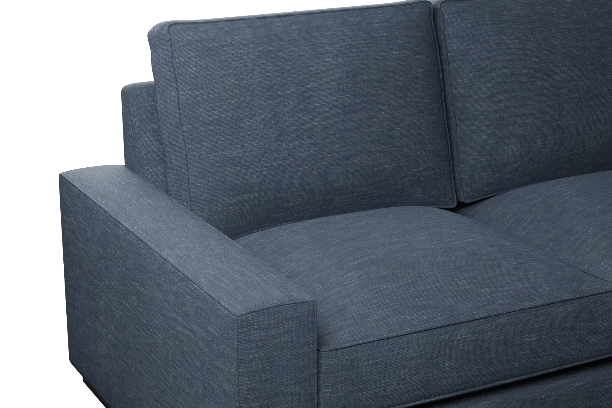 Edgewater Elevation Dark Blue Right Chaise Sectional Edgewater Elevation Dark Blue Right Chaise Sectional