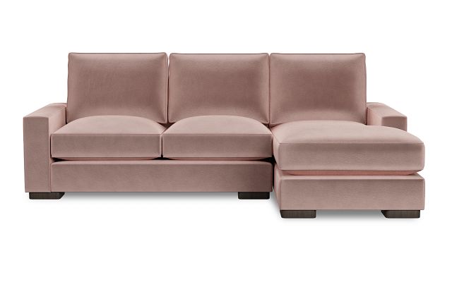 Edgewater Joya Light Pink Right Chaise Sectional