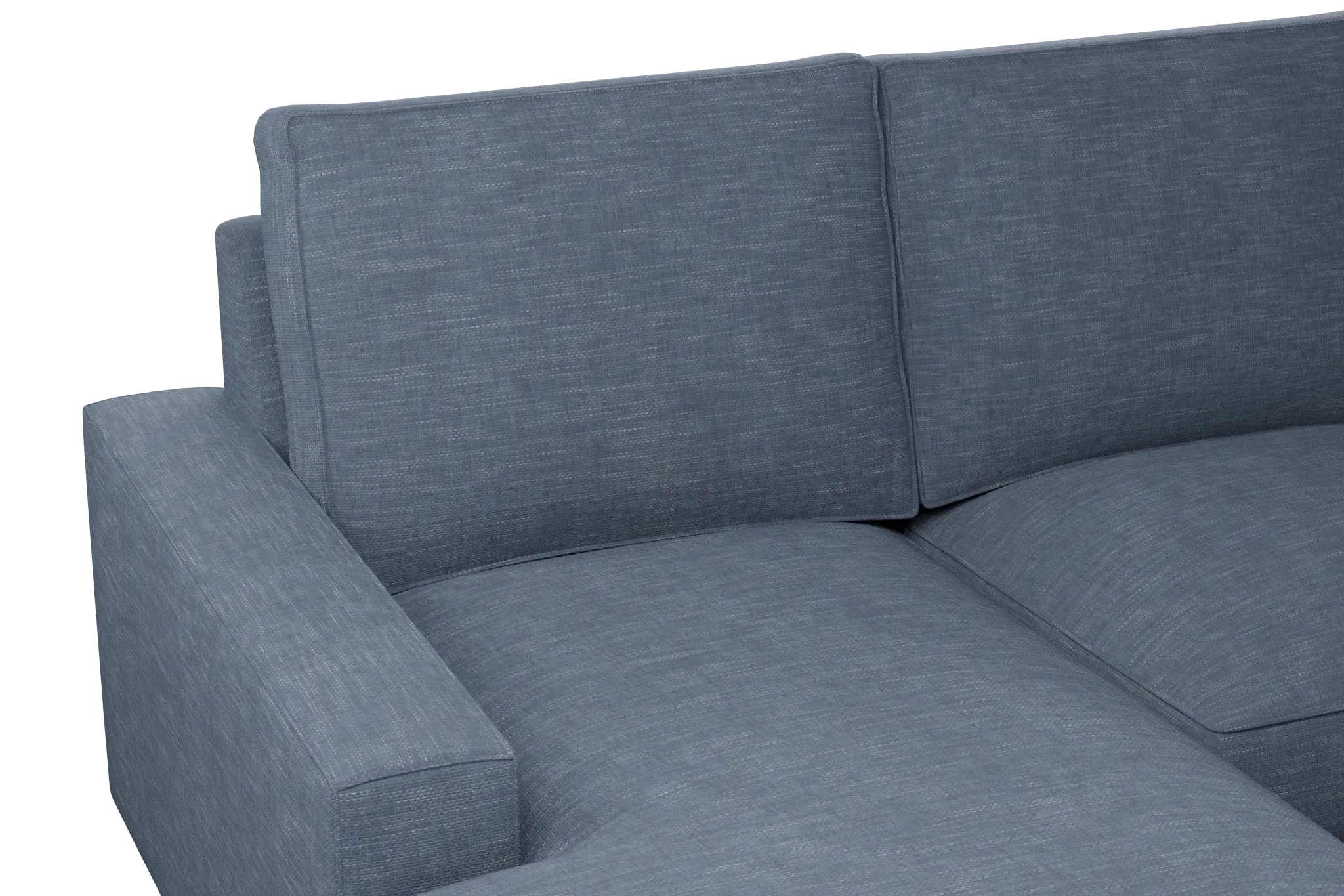 Edgewater Elevation Dark Blue Large Left Chaise Sectional Edgewater Elevation Dark Blue Large Left Chaise Sectional