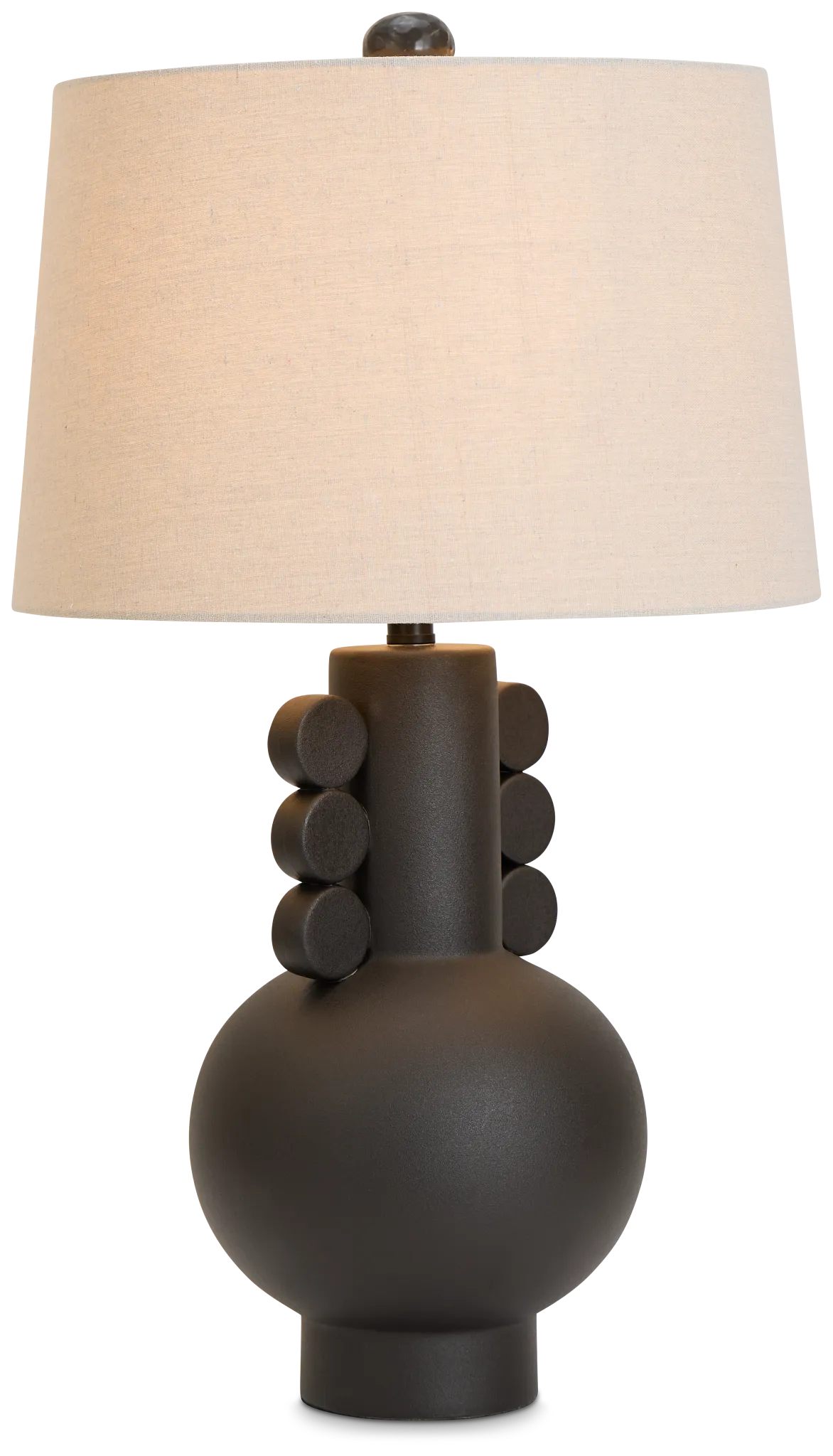 Heremon Black Table Lamp