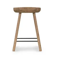 Four Hands Barry Light Tone 24" Wood Barstool