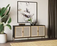Roark Black Sideboard