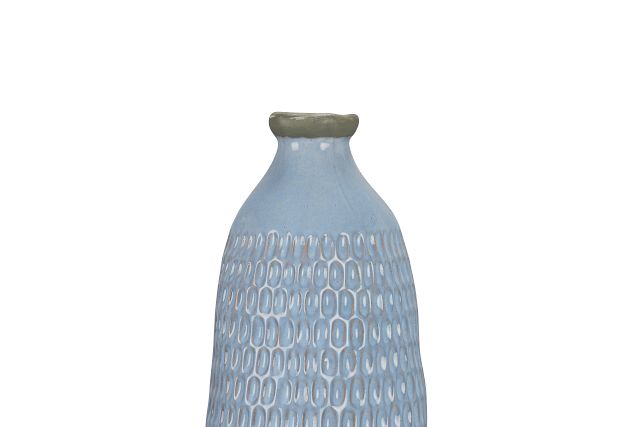Celeste Blue Large Vase