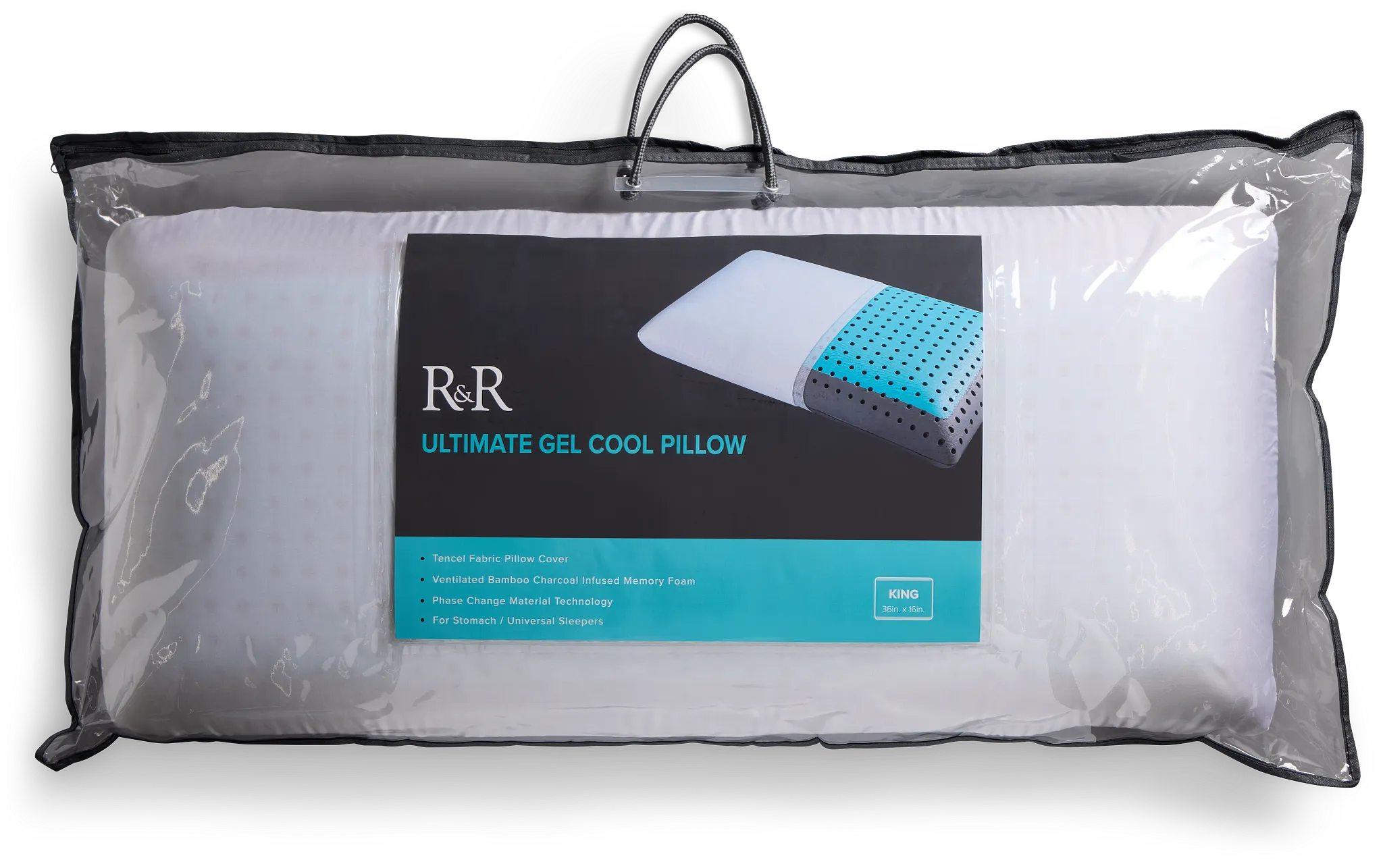 Rest & Renew Ultra Gel Stomach/back Sleeper Pillow