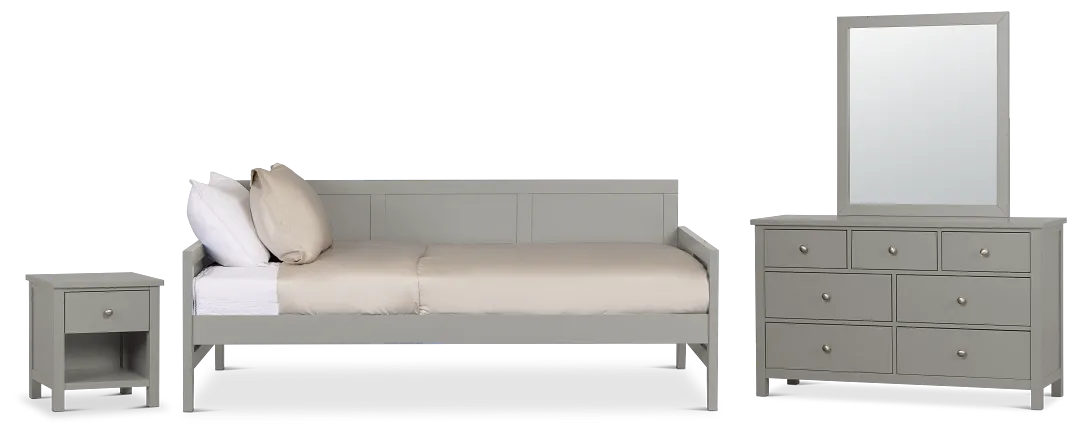 Charleston Gray Daybed Bedroom