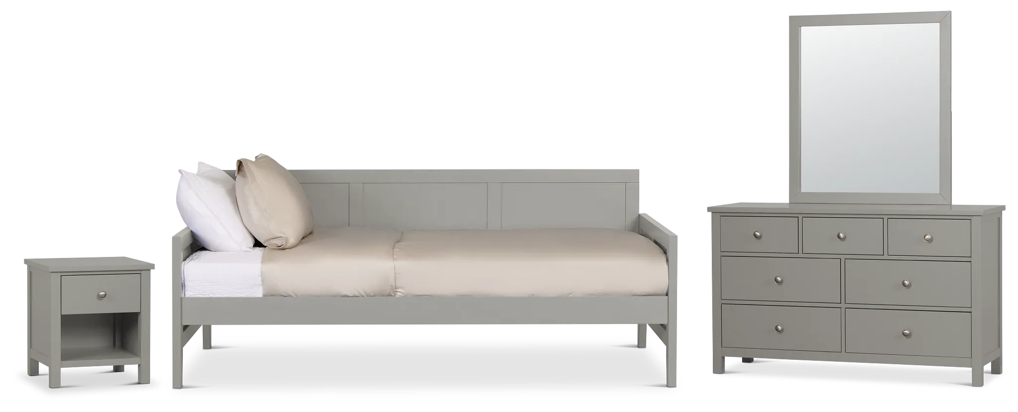 Charleston Gray Daybed Bedroom