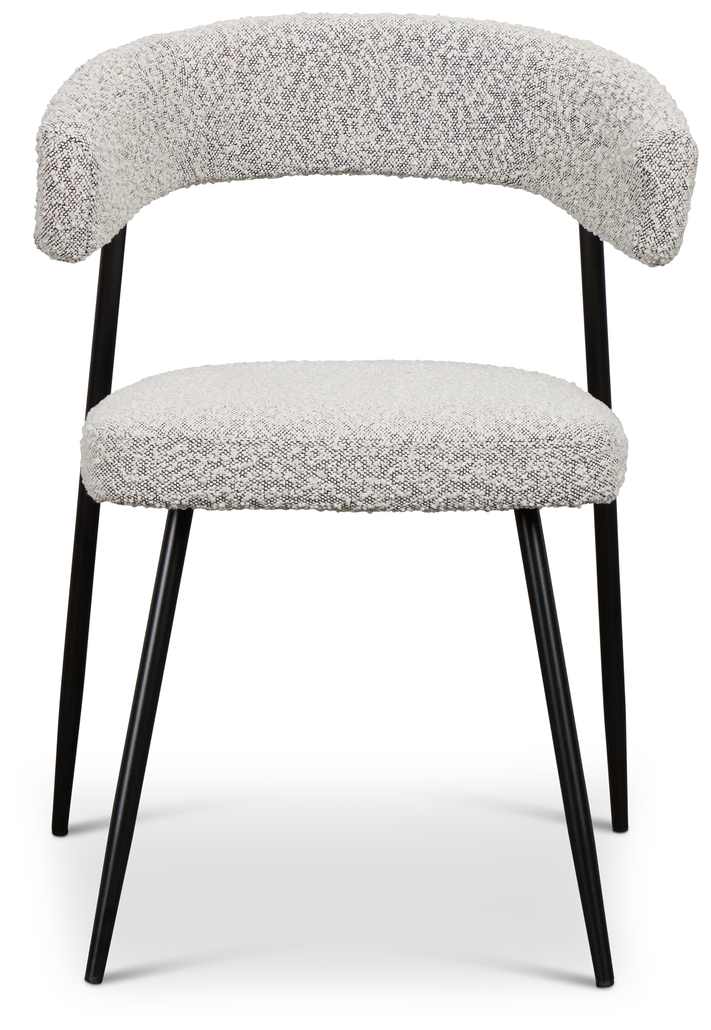 Brela Light Gray Upholstered Side Chair