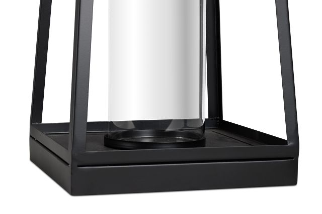 Gloria Black Large Lantern