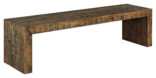 Sommerford Light Tone Wood Dining Bench