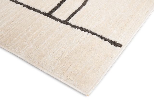 Sonnie White 8x10 Area Rug