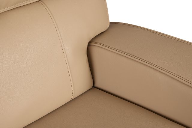 Rhett Taupe Micro Power Recliner