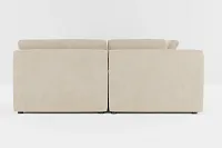 Destin Peyton Beige Fabric 8-piece Pit Sectional