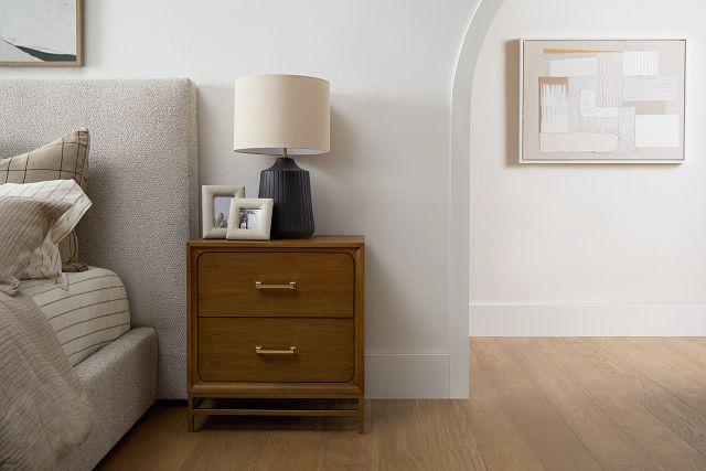 Provo Mid Tone Drawer Nightstand