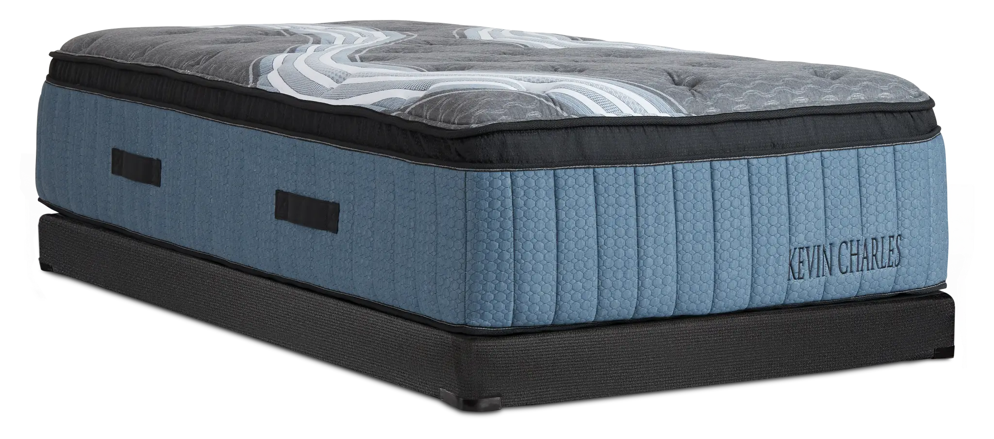 Kevin Charles Winter Haven Lux Plush Luxury Plush Low-profile Mattress Set Kevin Charles Winter Haven Lux Plush Luxury Plush Low-profile Mattress Set