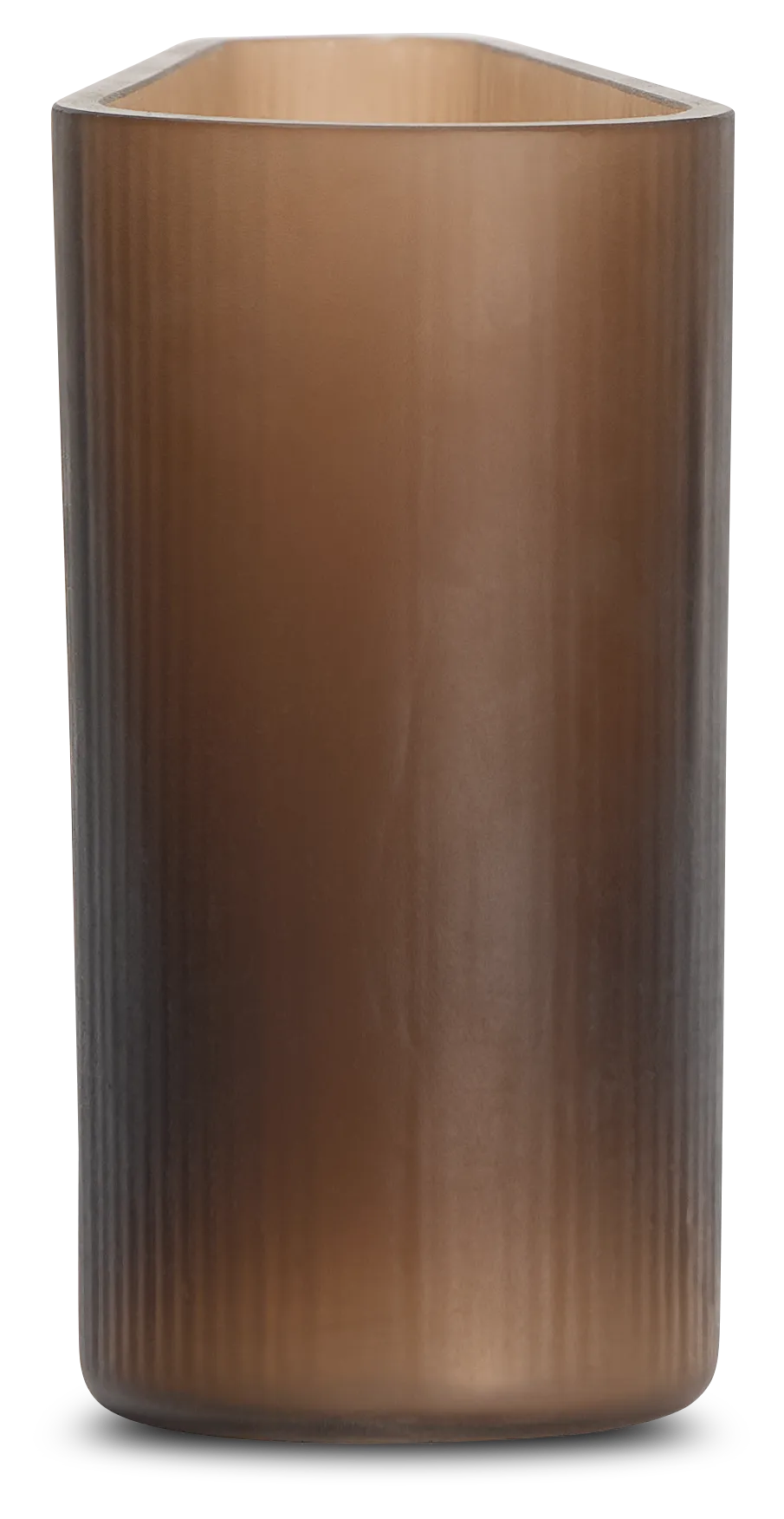 Juna Short Brown Vase
