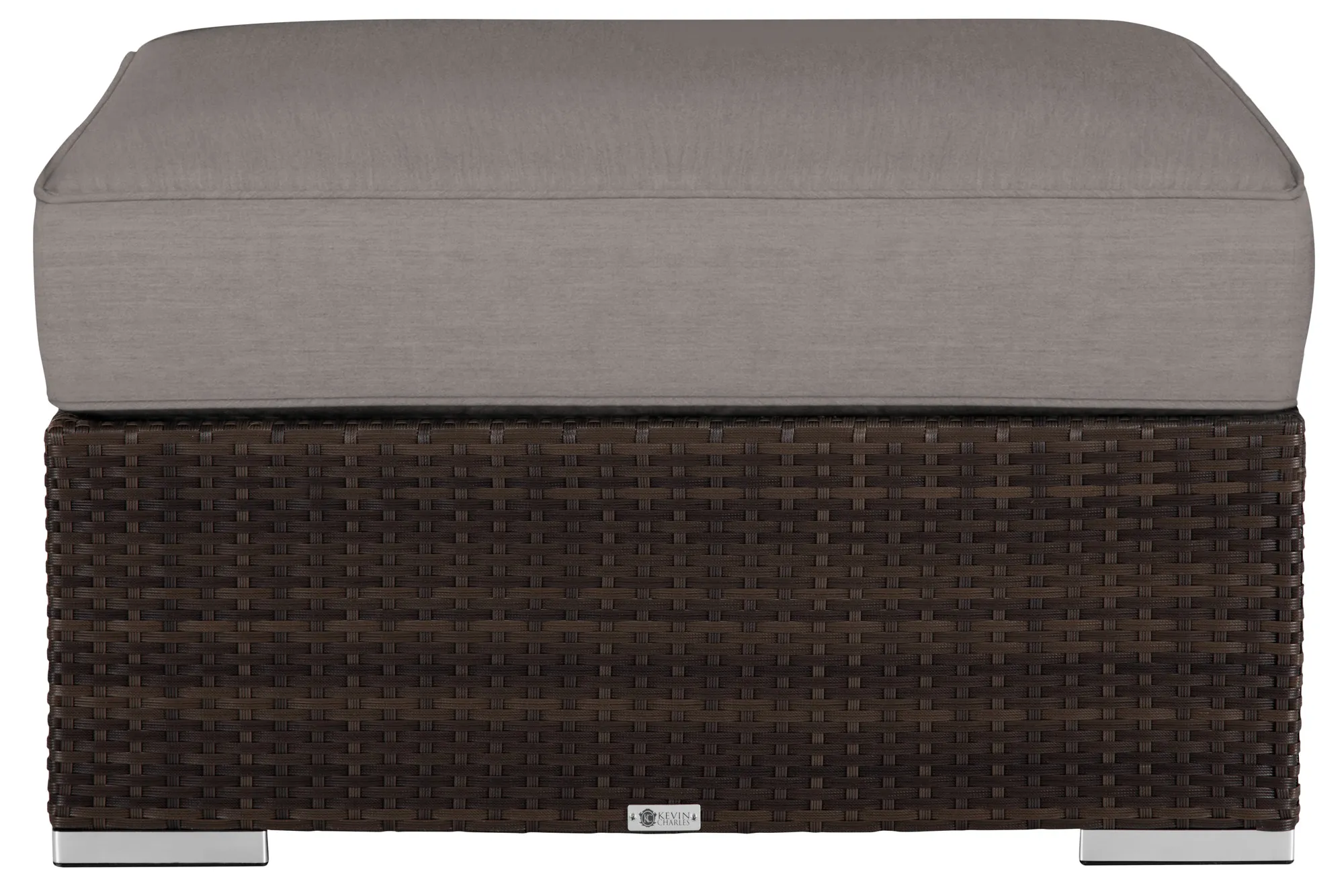 Fina Gray Ottoman