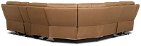 Colton Brown Micro Medium Triple Power 2-arm Sectional
