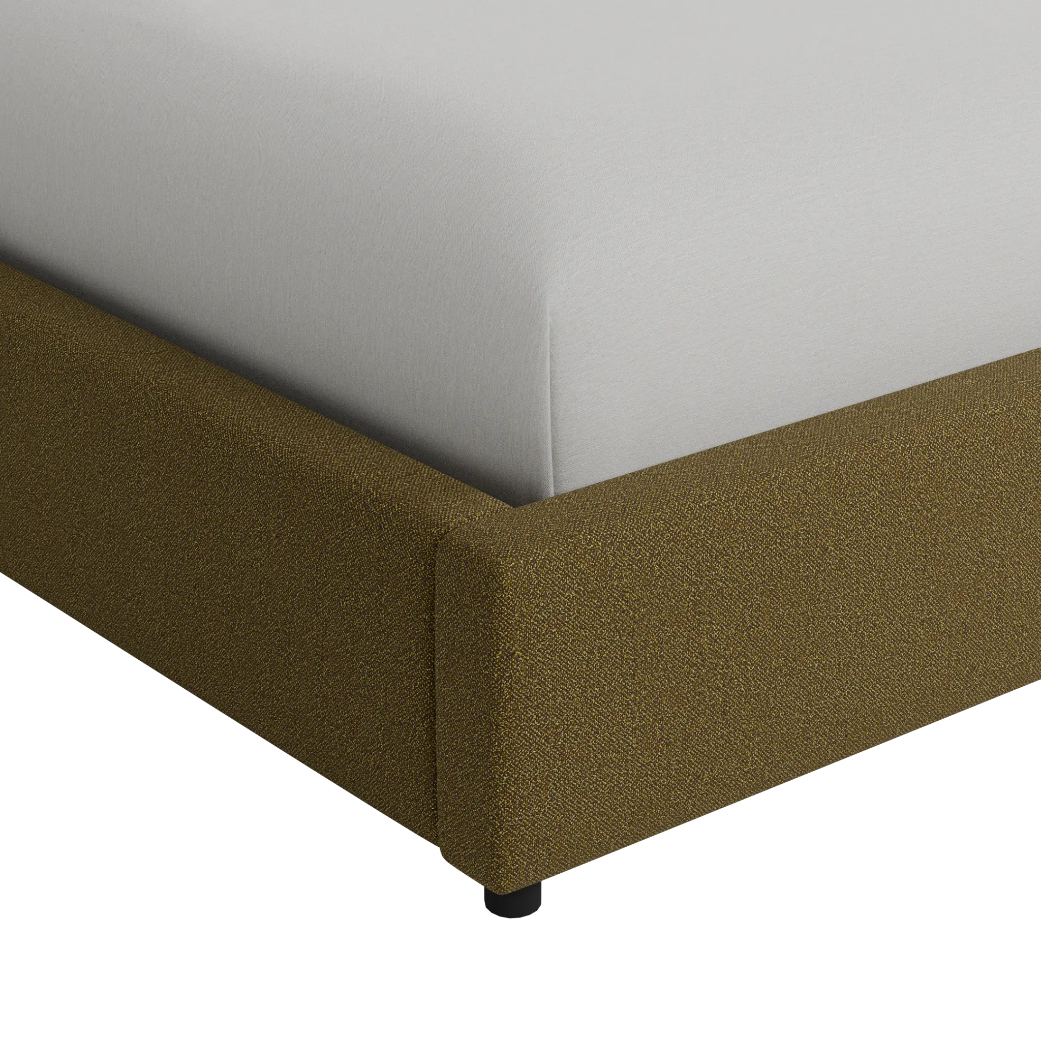 Grayton Elite Dark Green 54" Upholstered Platform Bed Grayton Elite Dark Green 54" Upholstered Platform Bed