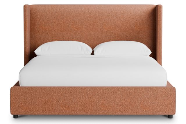 Captiva Sutton Orange 48" Upholstered Shelter Bed