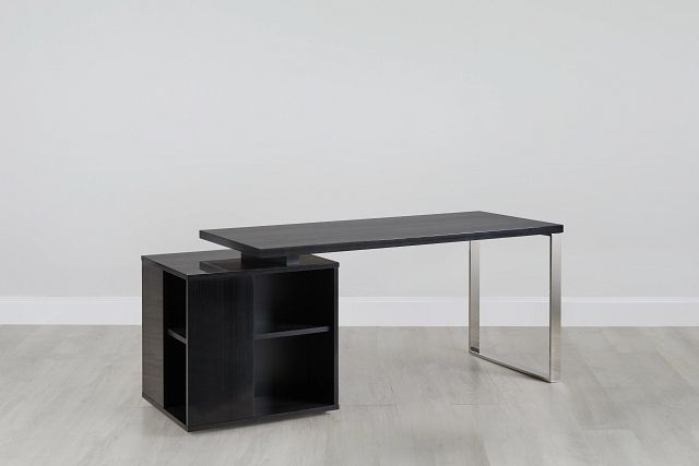 Vancouver Dark Tone Storage Desk