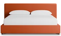 Grayton Joya Orange 44" Upholstered Platform Bed