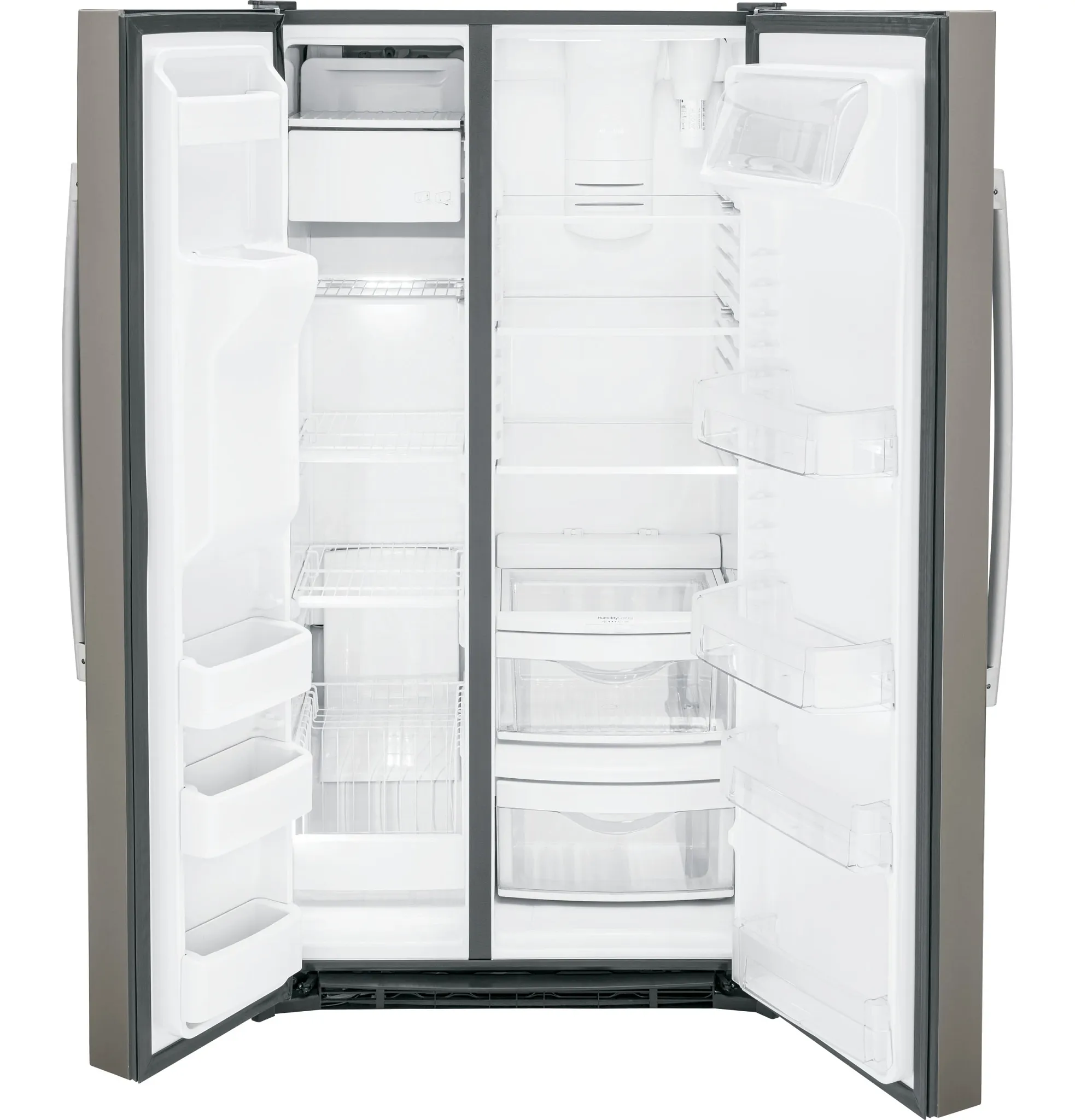 Ge Profile 25 Series Slate Side By Side Refrigerator