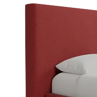 Grayton Elite Red 54" Upholstered Platform Bed