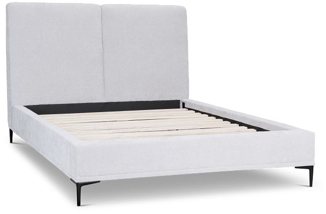 Emit Light Gray Uph Panel Bed