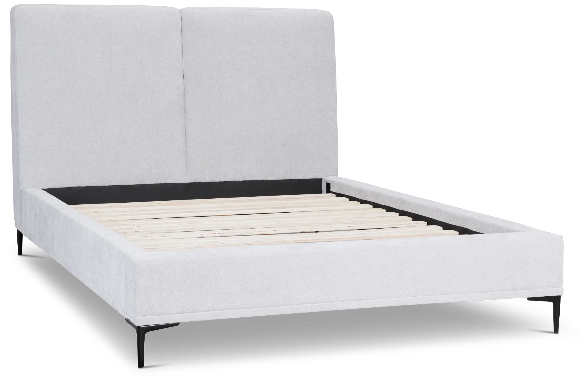 Emit Light Gray Uph Panel Bed