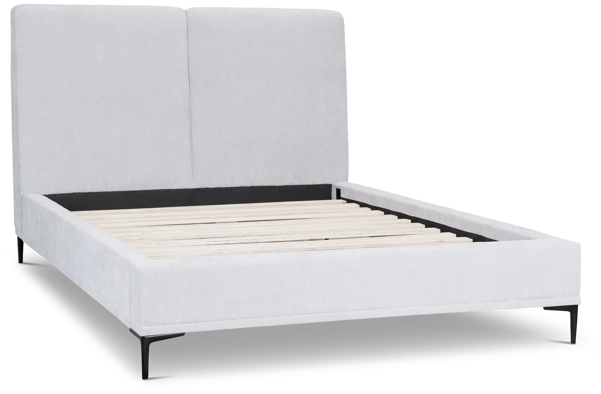 Emit Light Gray Uph Panel Bed Emit Light Gray Uph Panel Bed