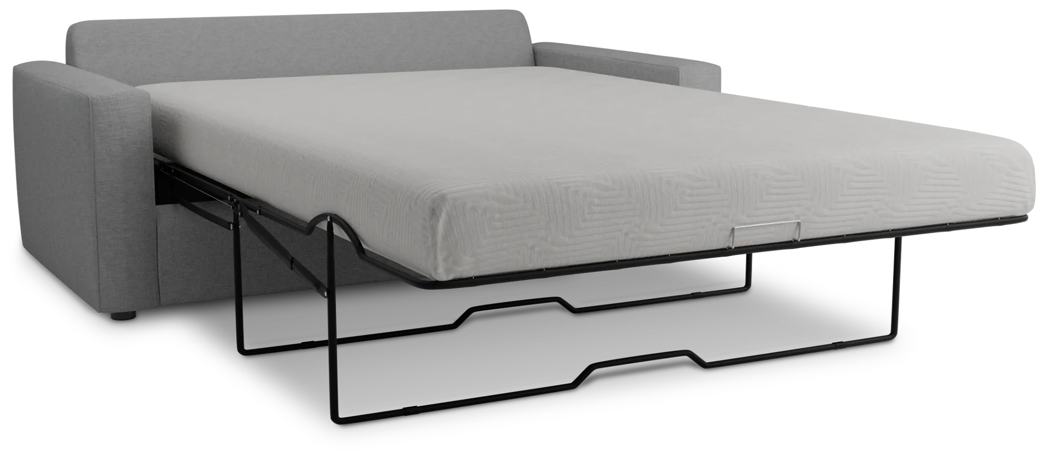 Siesta Suave Gray Fabric Cooling Memory Foam Sleeper