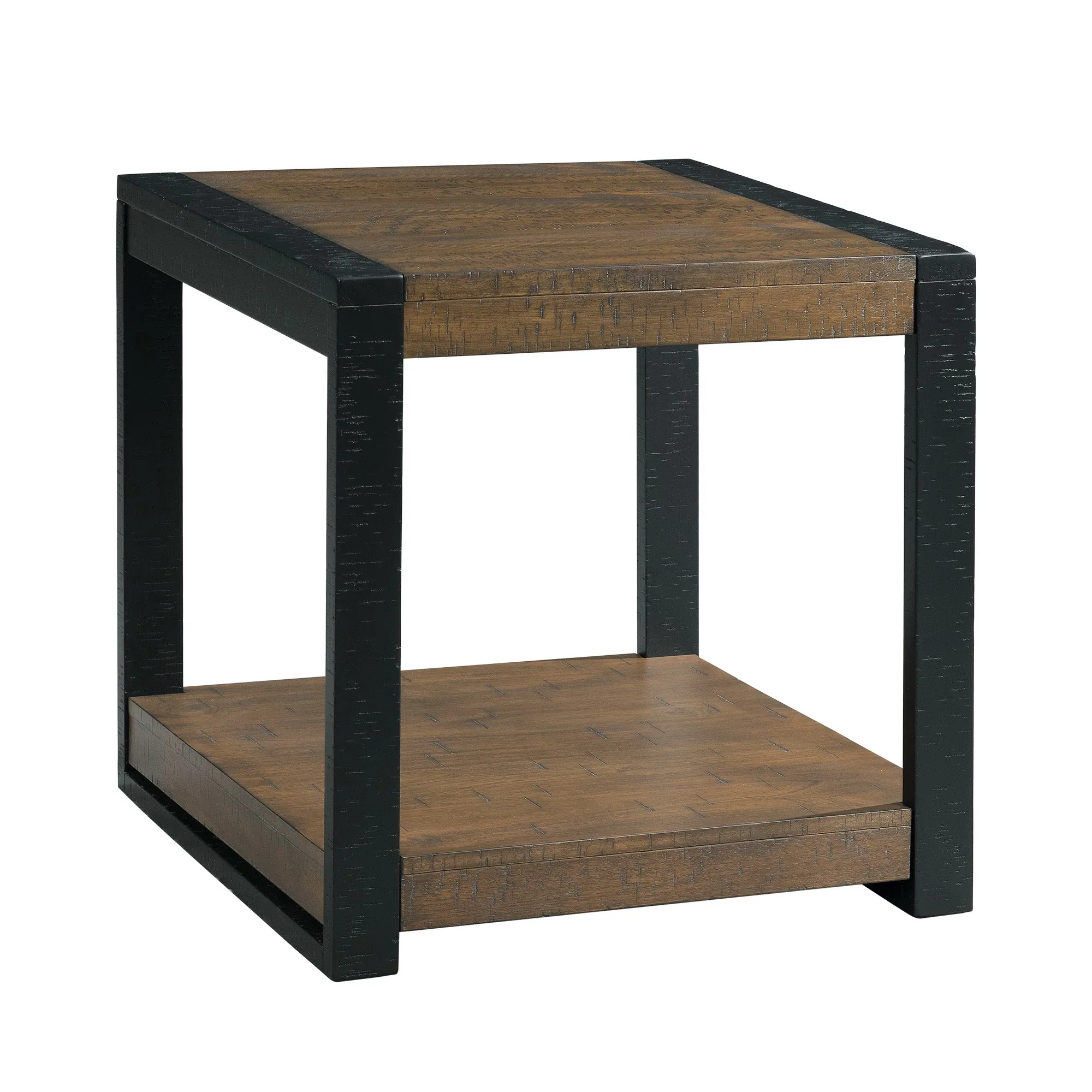 Hanan Mid Tone Square End Table