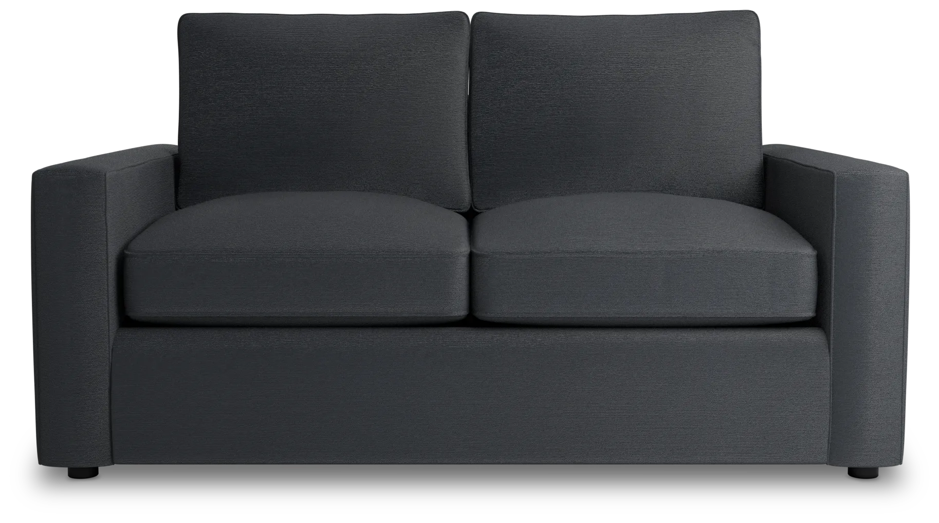 Siesta Peyton Dark Blue Fabric Loveseat