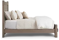 Salt Lake Gray Platform Bed