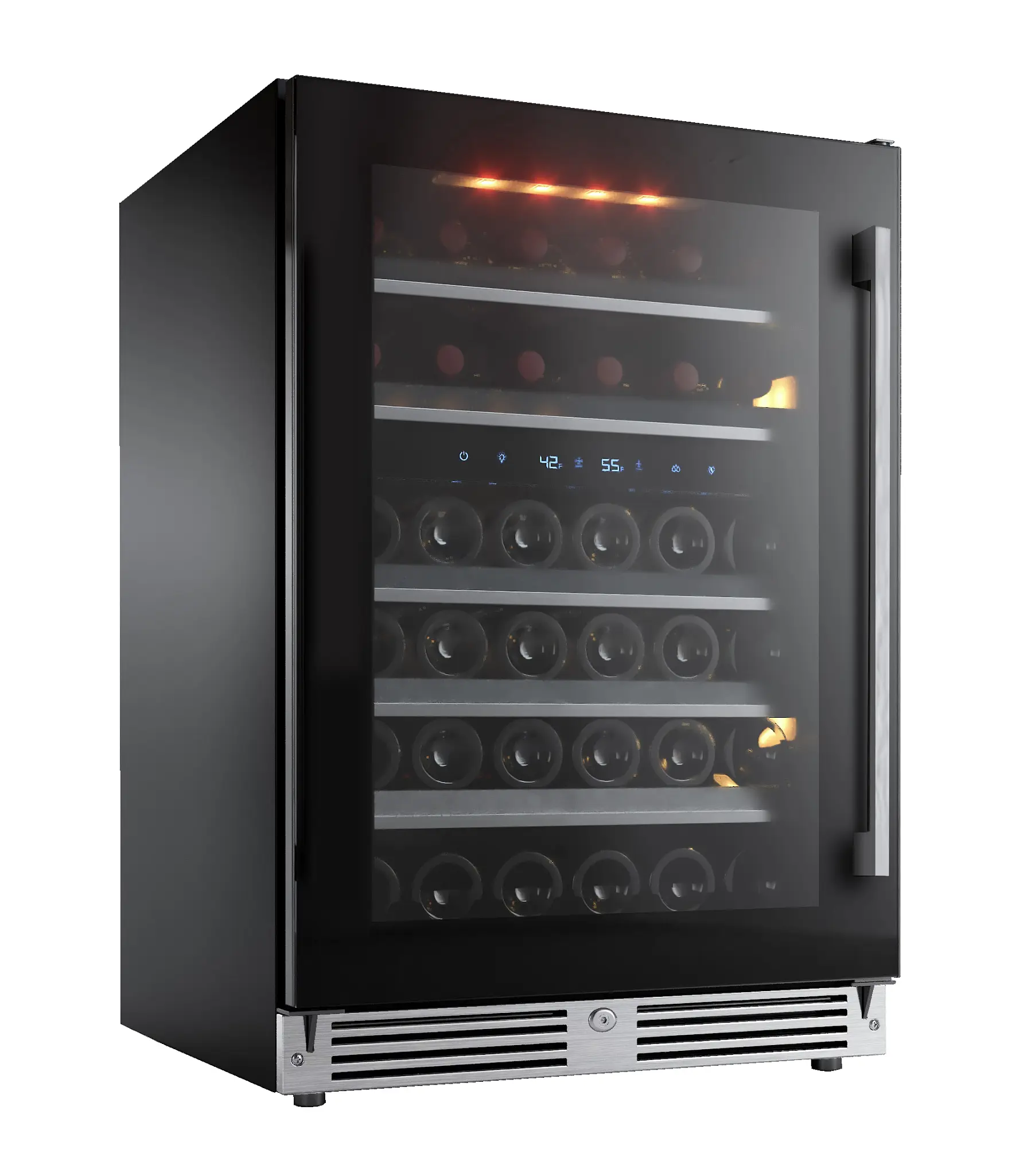 Xo Appliance 24 Series Wine Cooler Black Lt Hinge Specialty Refrigerator Xo Appliance 24 Series Wine Cooler Black Lt Hinge Specialty Refrigerator