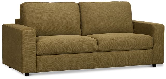 Carmen Green Fabric Sofa