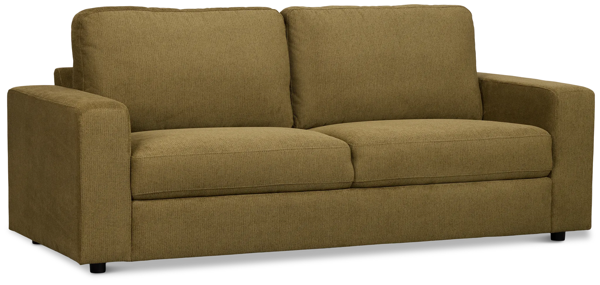 Carmen Green Fabric Sofa