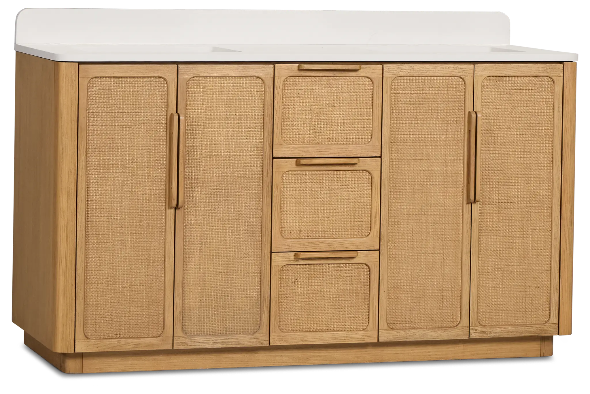 Pacific Light Tone 60" Double Bathroom Vanity Pacific Light Tone 60" Double Bathroom Vanity