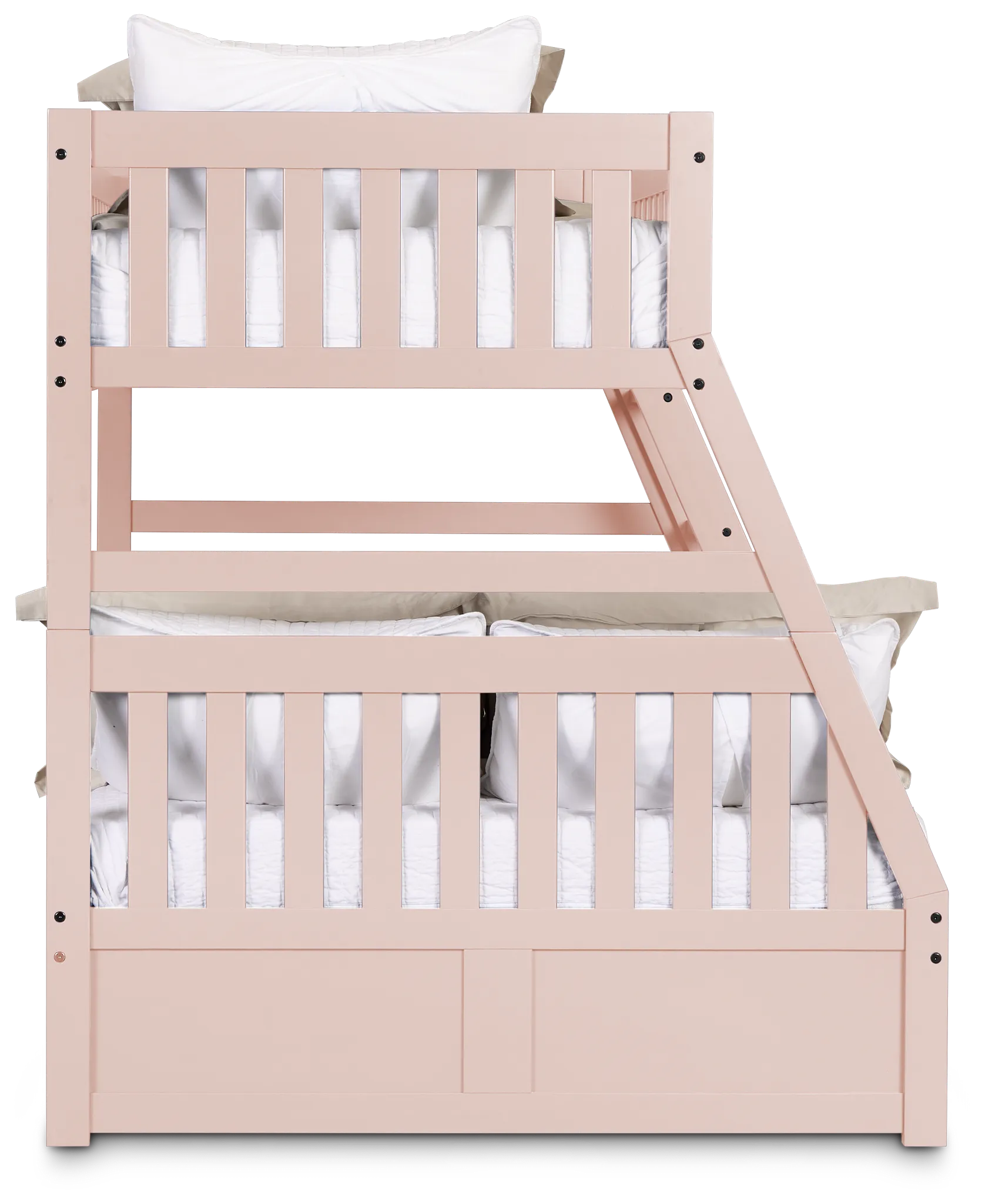 Charleston Pink Storage Bunk Bed