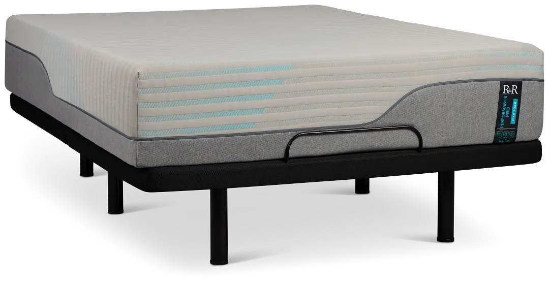 Rest & Renew Performance Pro Firm Deluxe Adjustable Mattress Set