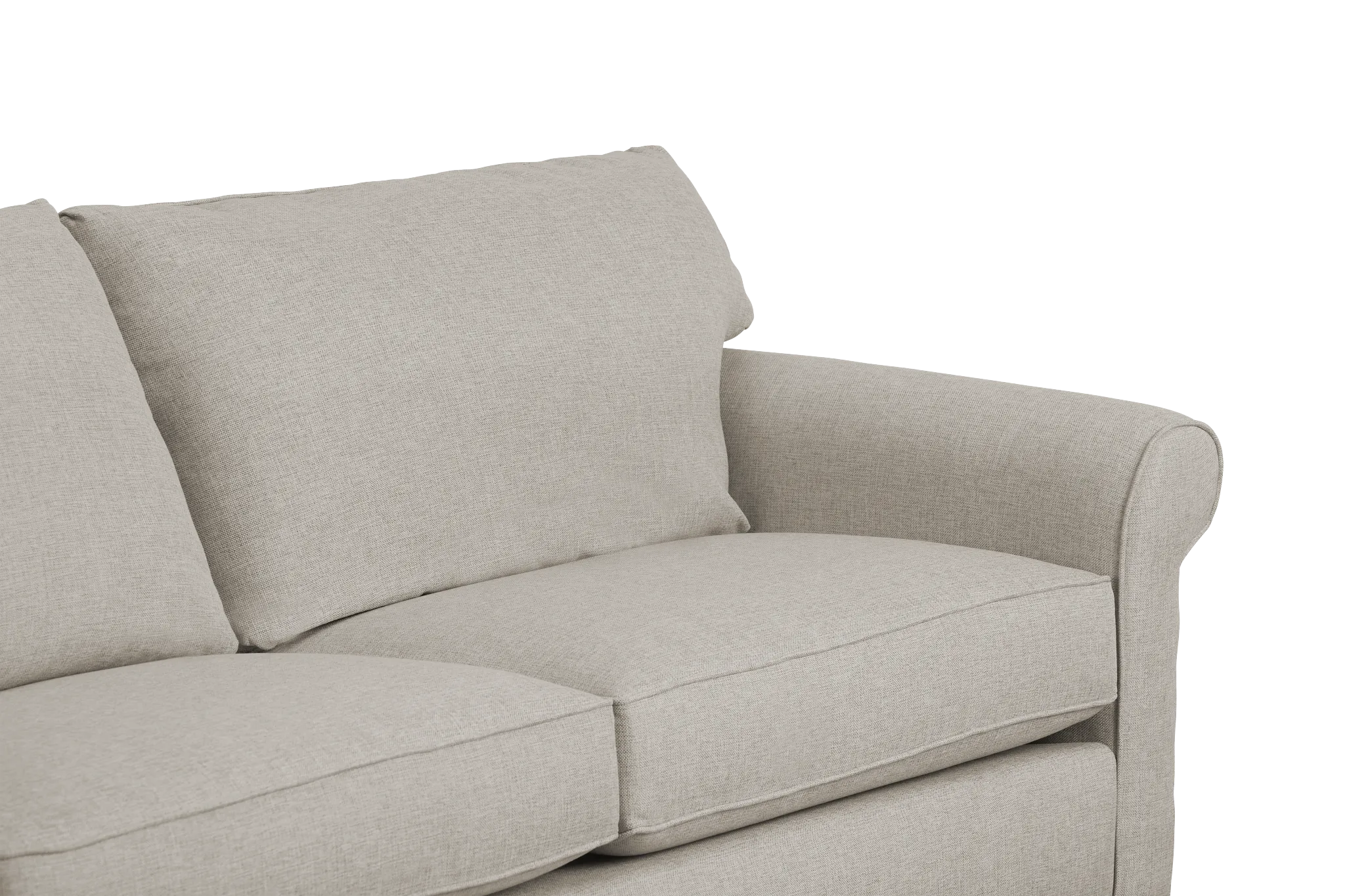 Cameron Beige Fabric Sofa