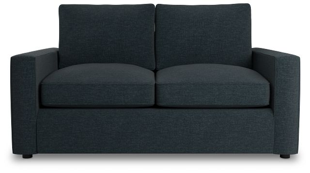 Siesta Elevation Dark Blue Fabric Loveseat