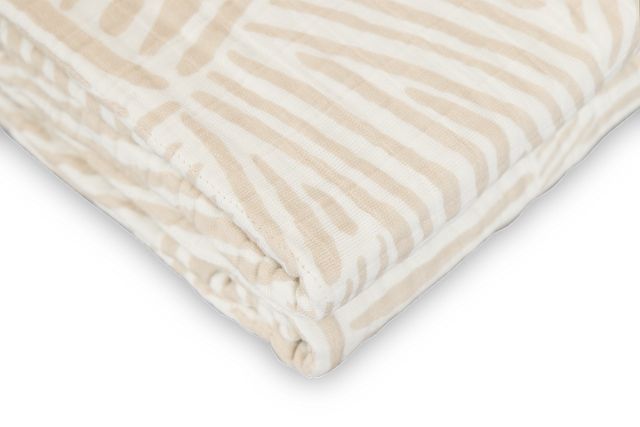 Zayd Light Beige Coverlet