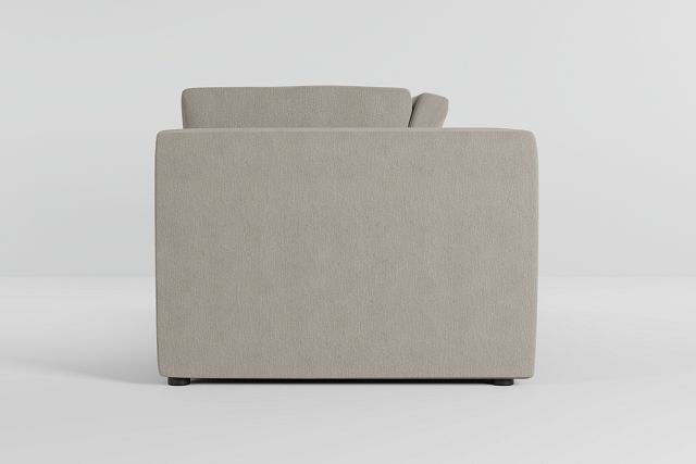 Destin Revenue Gray Fabric 2 Piece Modular Sofa