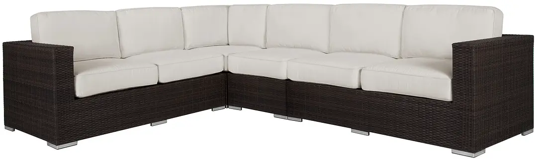 Fina White Large Two-arm Sectional Fina White Large Two-arm Sectional