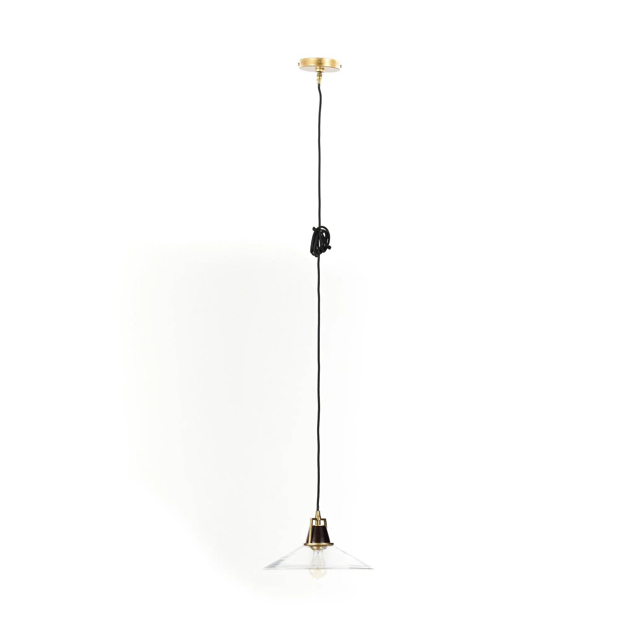Four Hands Raly Glass Pendant